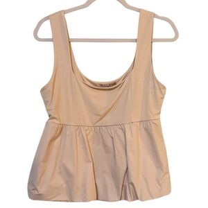 Sleeveless Bubble Babydoll Top